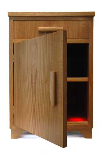 Bespoke oak cabinet