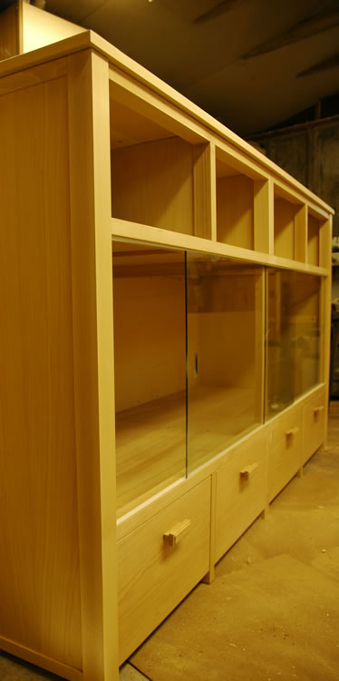 Bespoke furniture detail